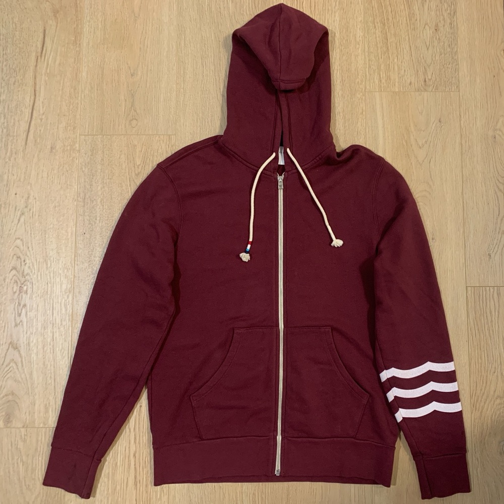 SOL ANGELES - COASTAL WAVES ZIP HOODIE - S